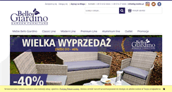 Desktop Screenshot of bg-meble.pl